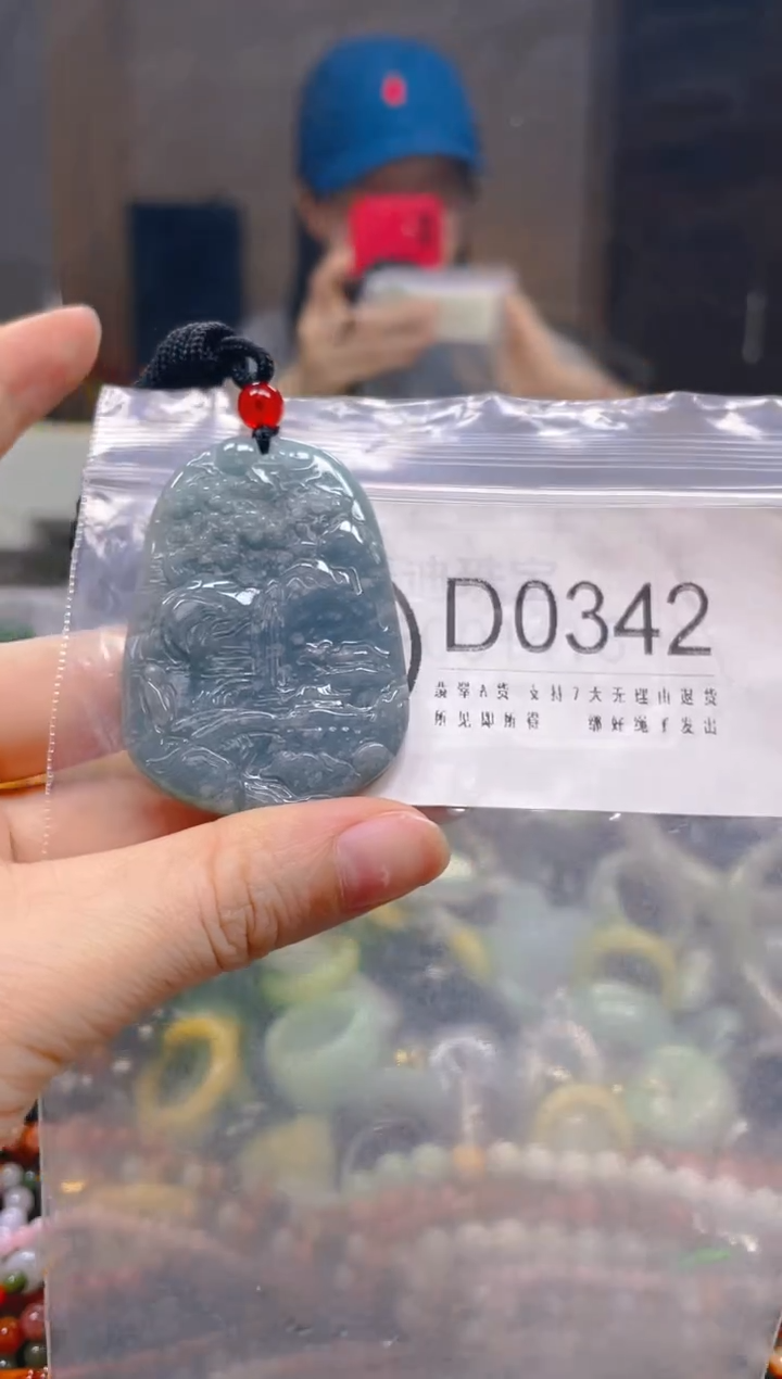 翡翠未镶嵌颈饰/D/翡翠A货一图一物