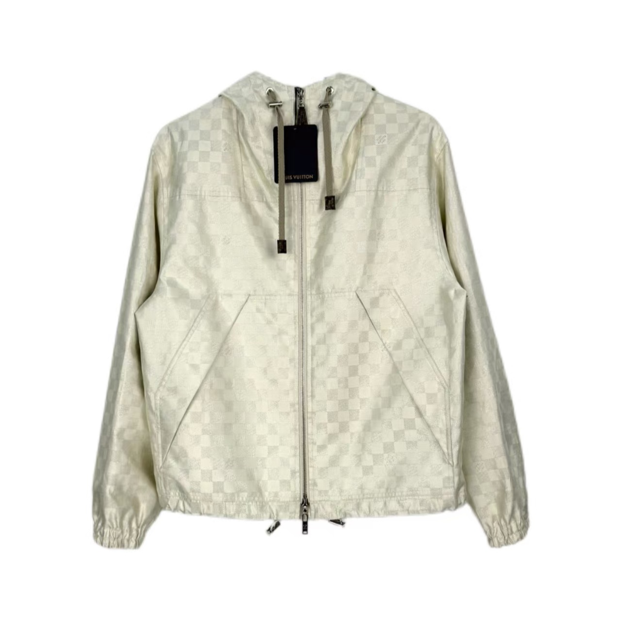 未使用 LouisVuitton/路易威登 汤/P235401207/棋盘格连帽外套 36