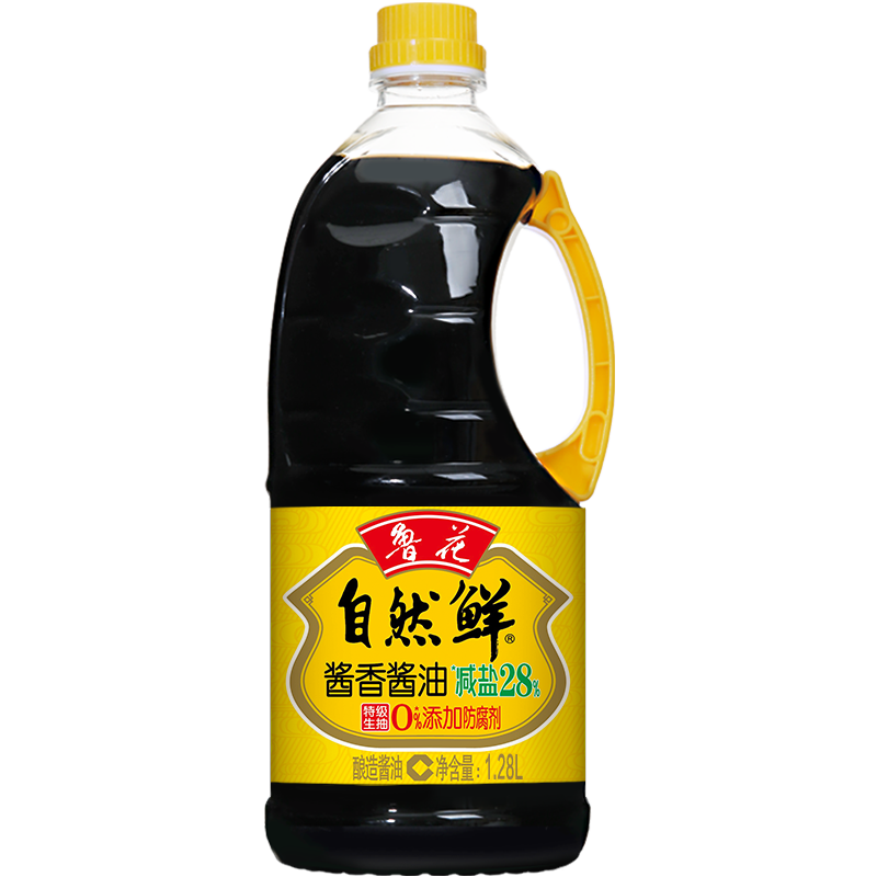 自然鲜酱香酱油1.28L*1