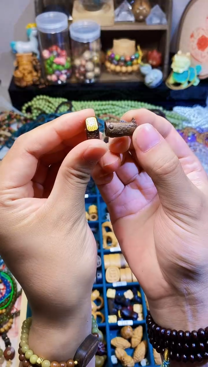 非洲檀香手串/手链鱼跃龙门拍1发2