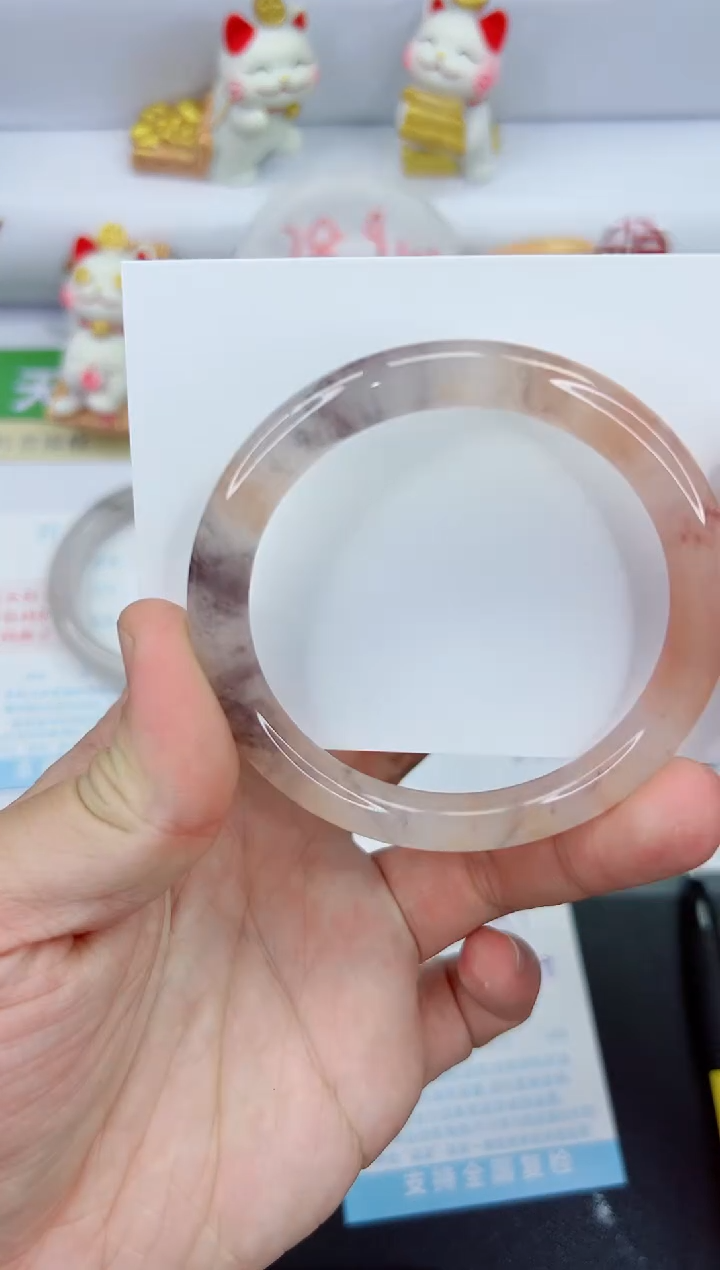 【闪购商品】石英质玉手镯未镶嵌1155-57.1