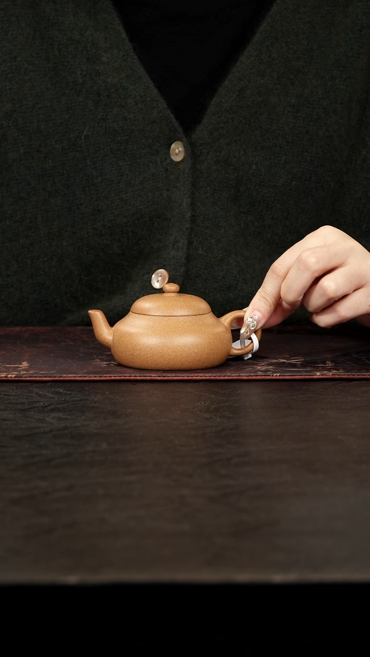 茶壶紫砂冷黄金明炉140cc