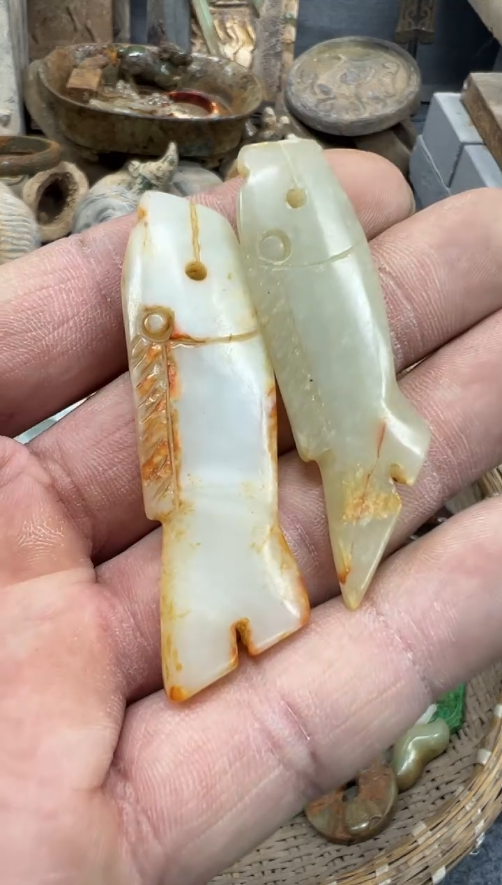 未镶嵌和田玉（糖玉）挂件11111