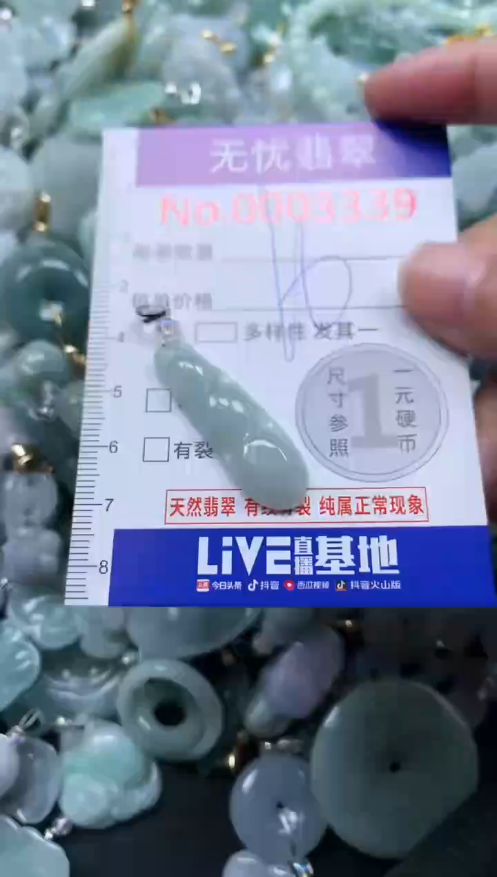 颈饰未镶嵌翡翠3339