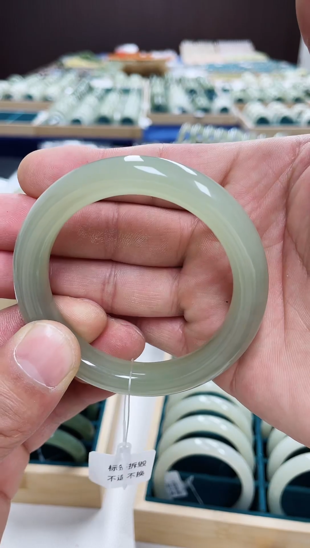 【闪购商品】和田玉手镯未镶嵌 和田玉手镯58圈