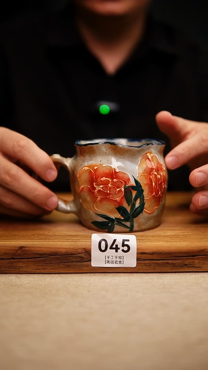 @@陶园瓷舍@@纯手工手绘@高温釉下彩