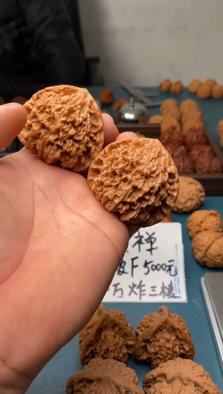 把件文玩核桃龙鼎官帽354