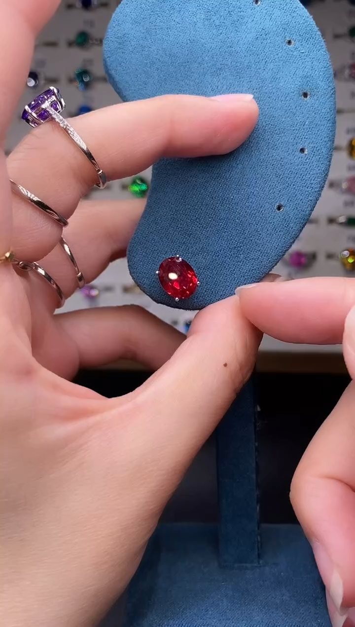 5克拉碧玺（处理）欧美风戒指