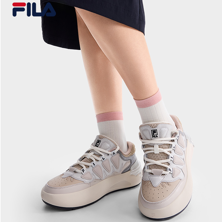 斐乐官方女鞋25新厚底萝卜鞋板鞋面包鞋休闲运动鞋F12W531213F