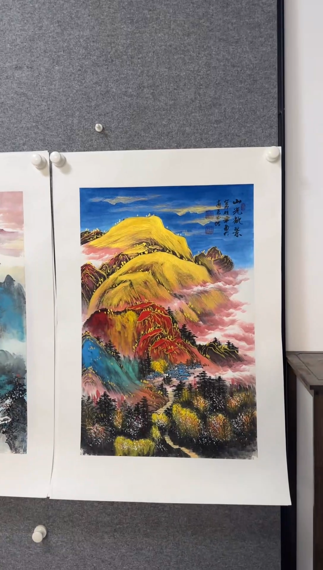 国画温朋举温朋举