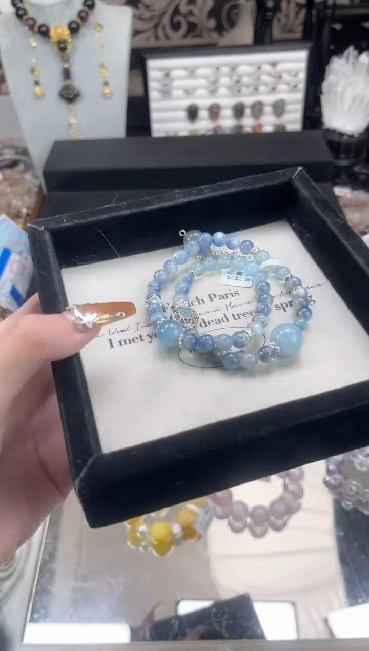 【闪购商品】水晶手链未镶嵌天然水晶 多样性发货