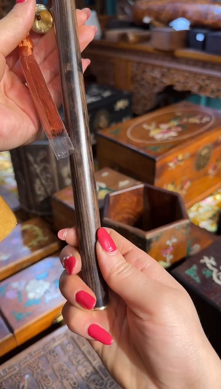 【闪购商品】木木艺紫光檀香筒23.8888888