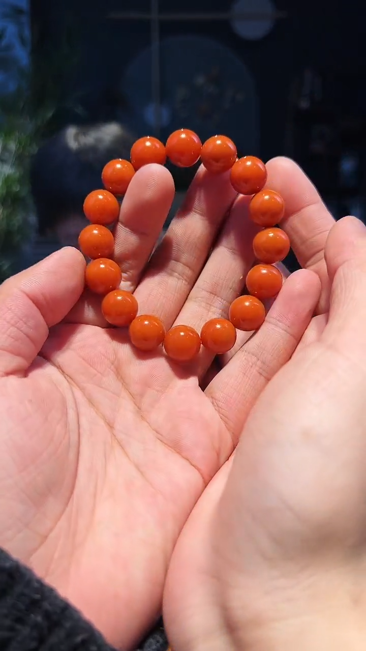 【闪购商品】南红玛瑙手串未镶嵌单圈