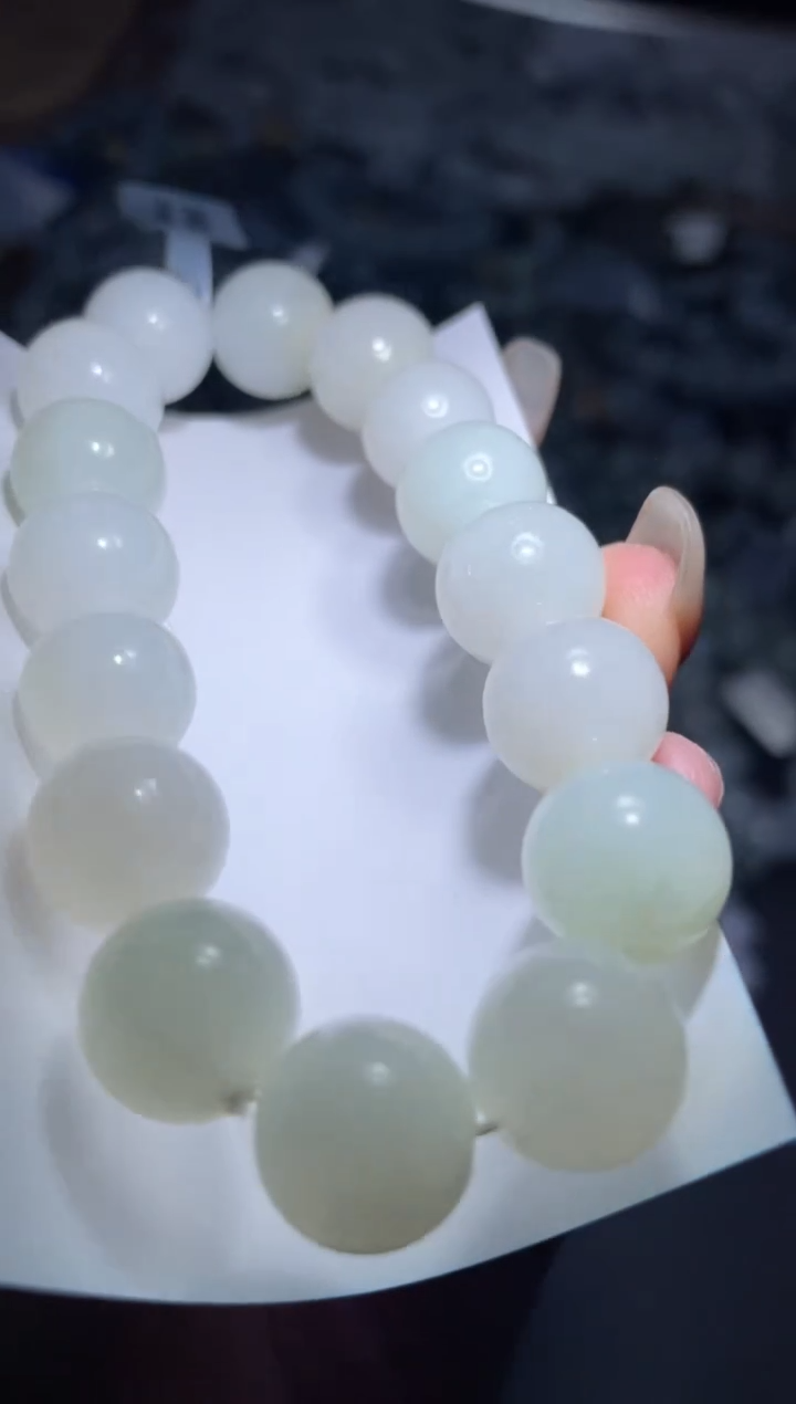 【闪购商品】定制翡翠未镶嵌天然缅甸A货翡翠手串4