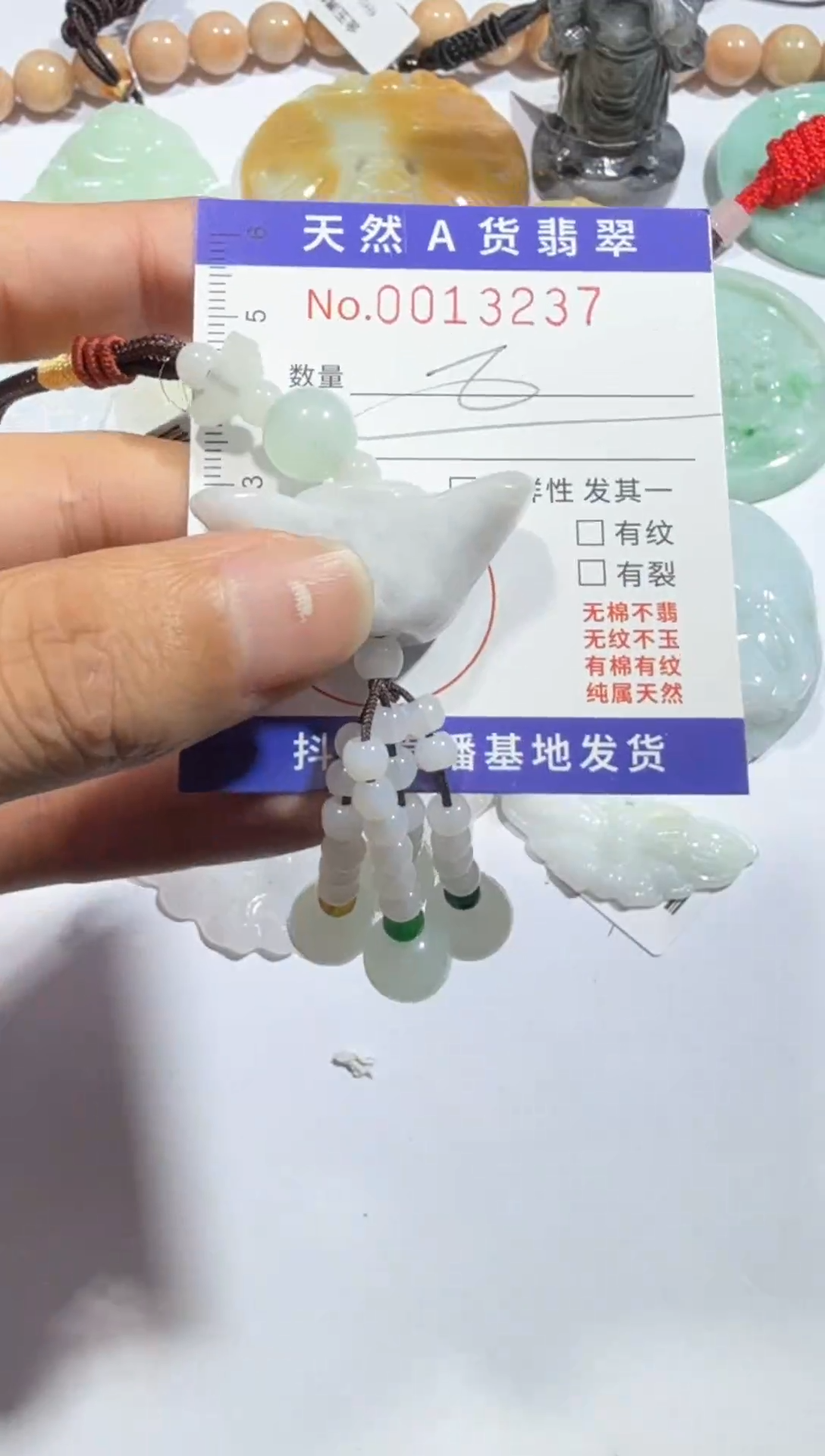 【闪购商品】翡翠颈饰未镶嵌00013137