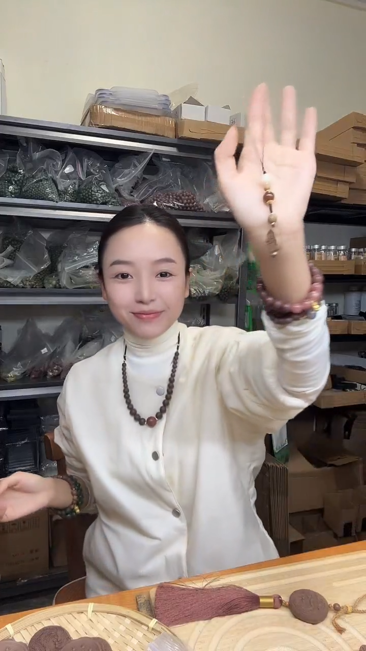 泥塑避疫小葫芦合香挂坠