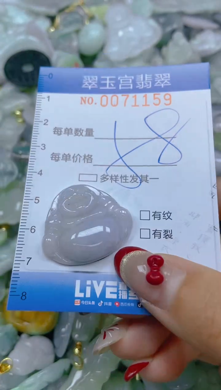【闪购商品】翡翠颈饰未镶嵌闪购0071159