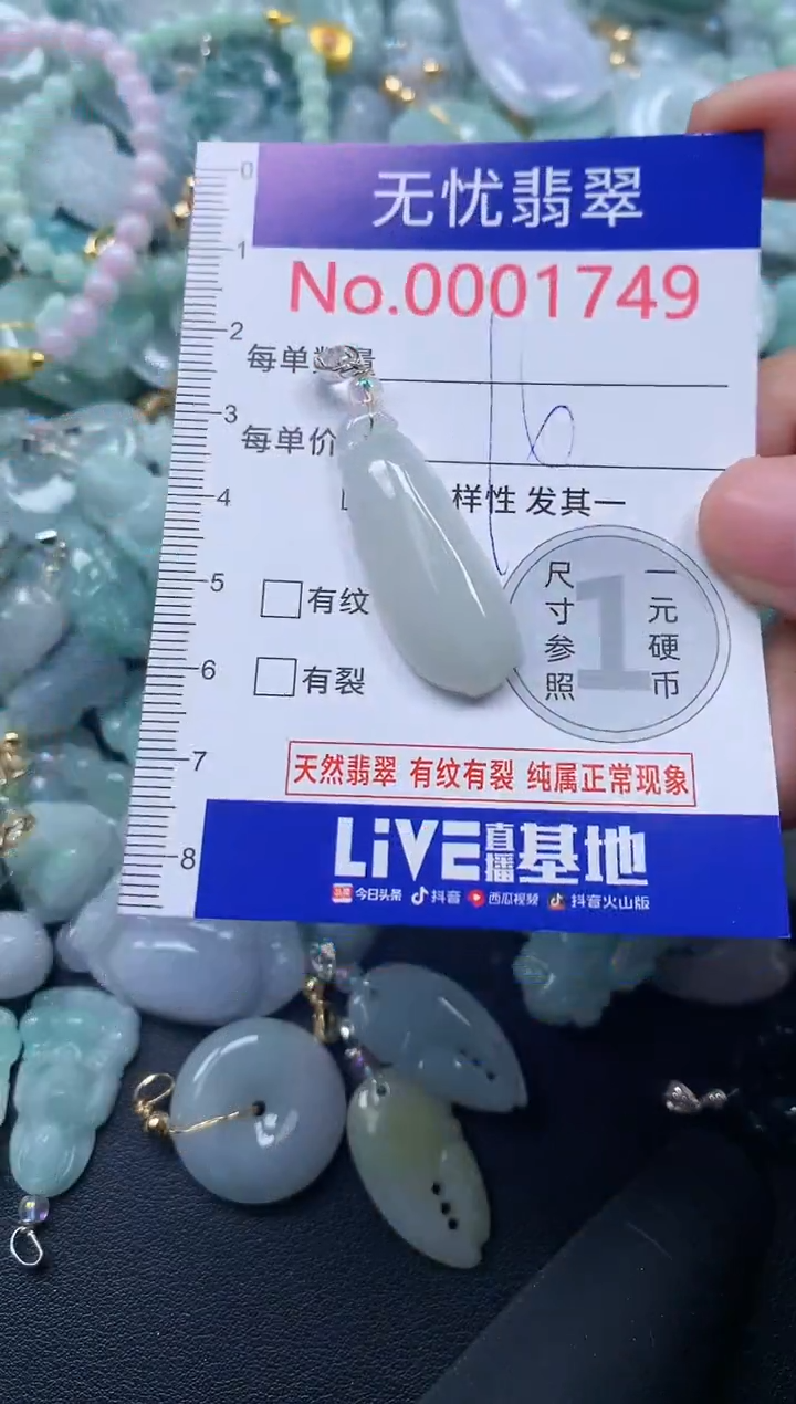 颈饰未镶嵌翡翠1749