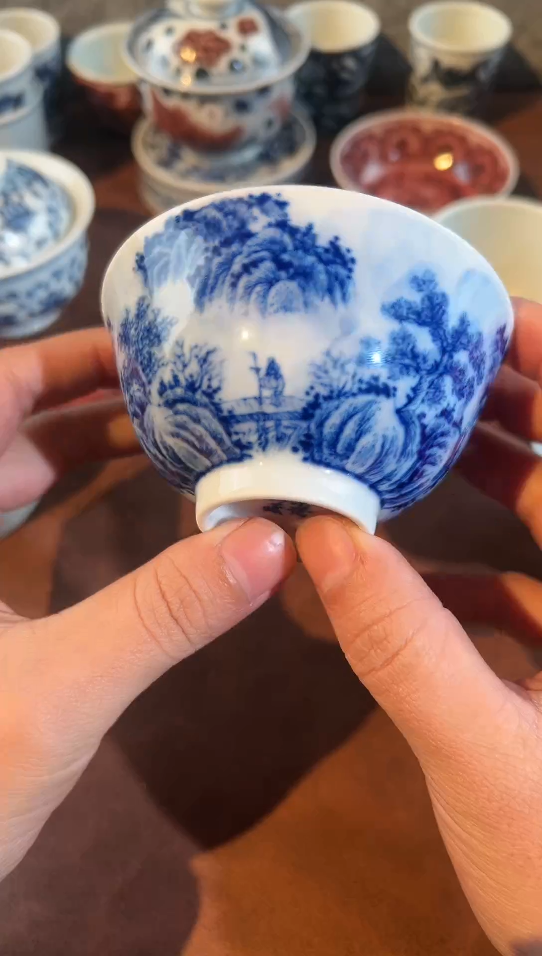 【闪购商品】天禄言瓷山水杯子