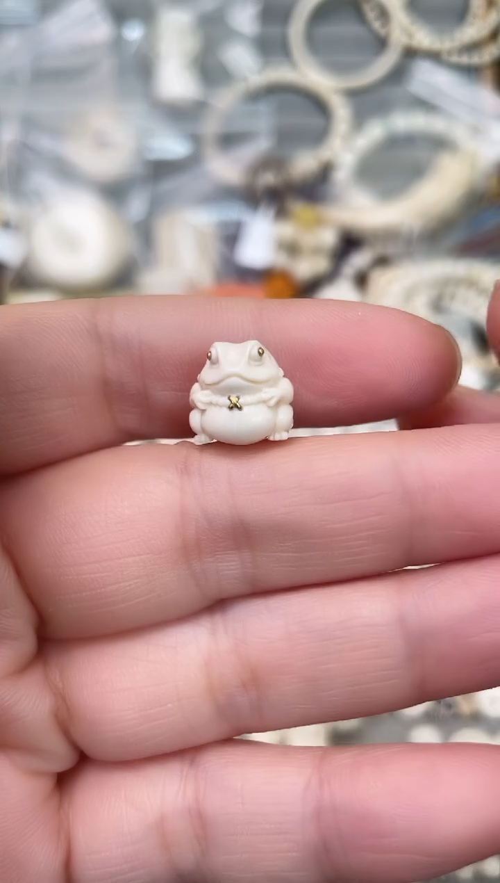 手串/手链/手镯猛犸象牙15金蟾