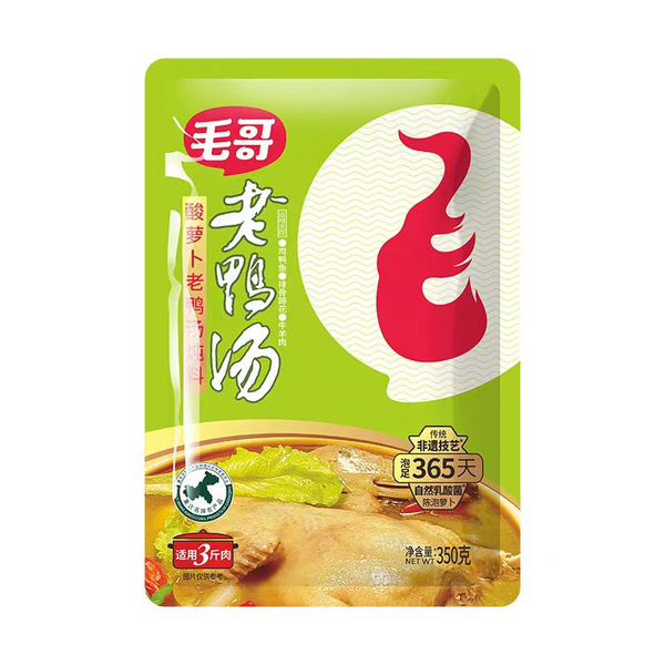 毛哥酸萝卜老鸭汤炖料 350g