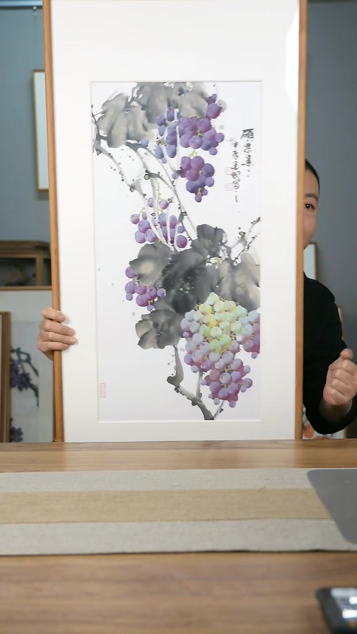 【闪购商品】书法协会会员老师带框作品-