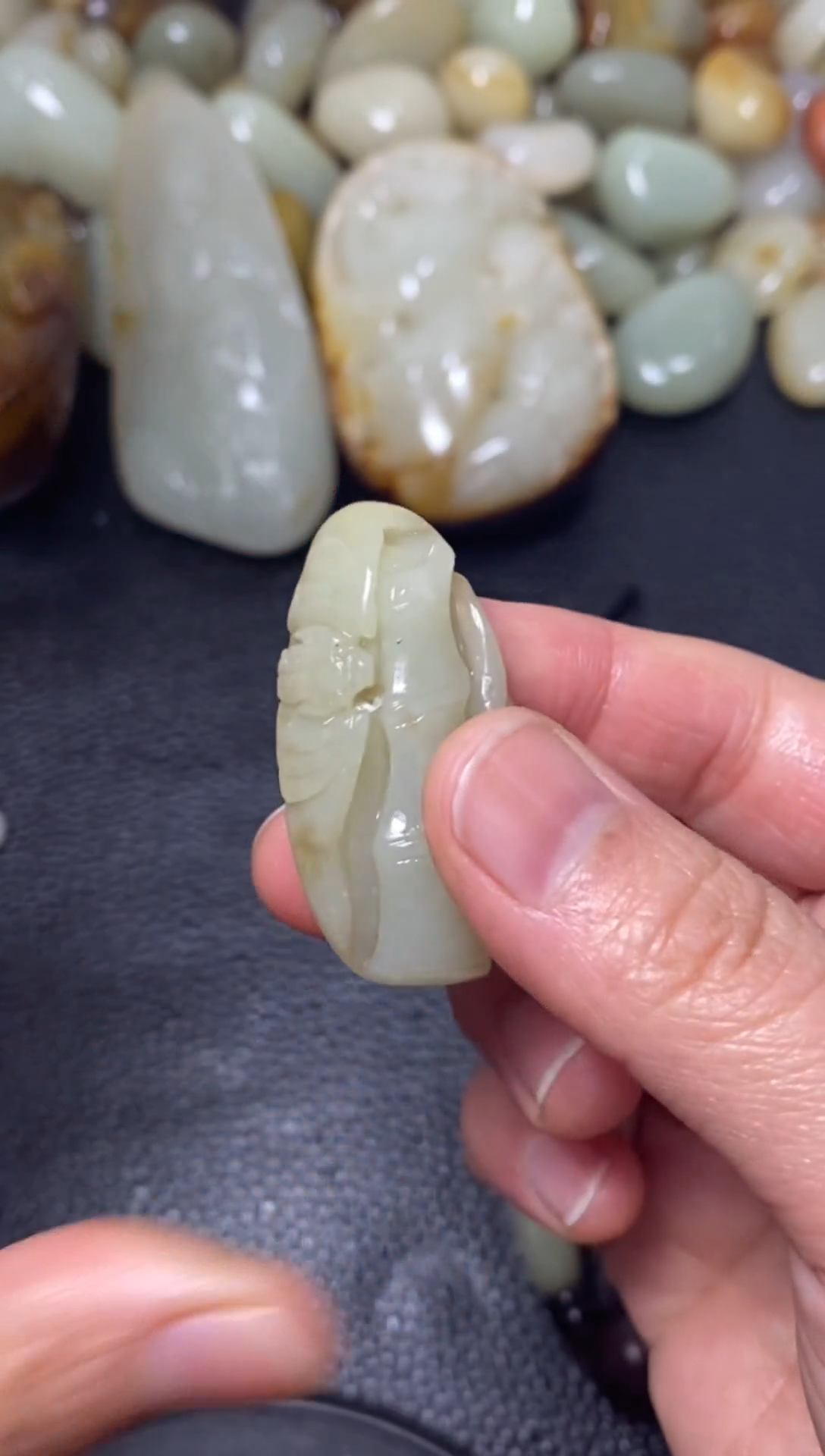 未镶嵌和田玉包链和田玉