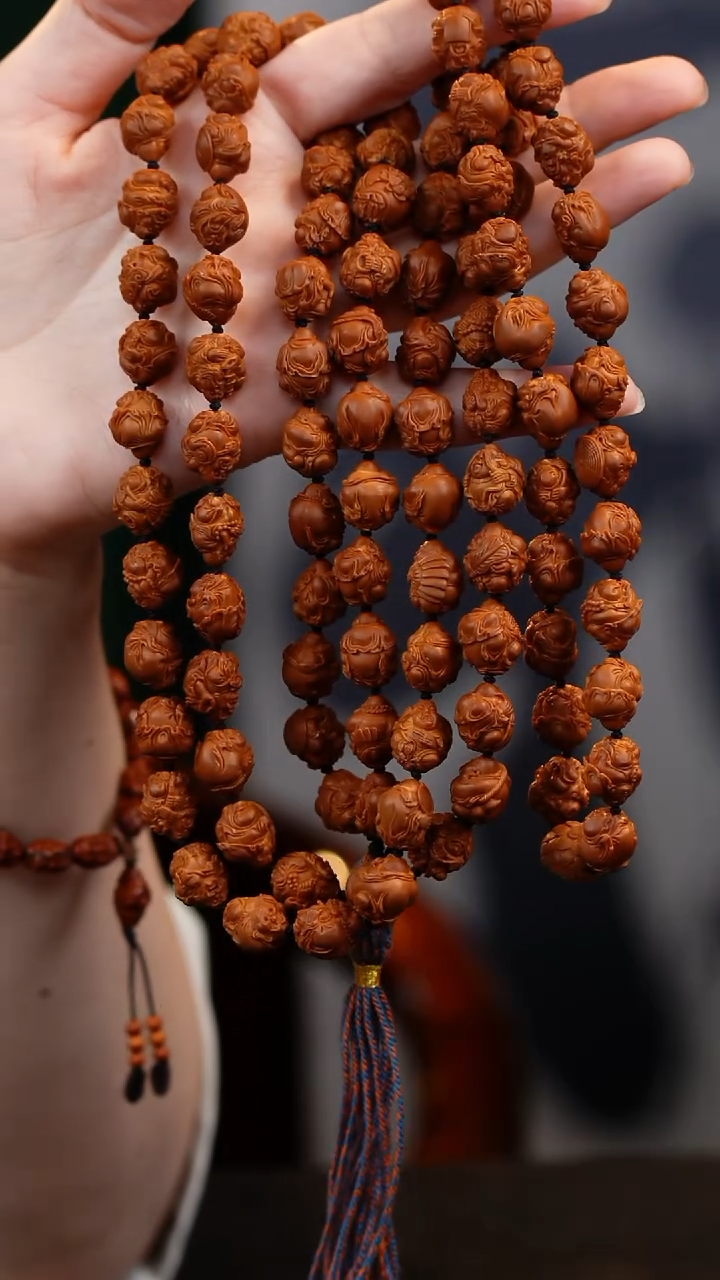 橄榄核其他哈*你宋水官整身小籽108罗汉毕业级