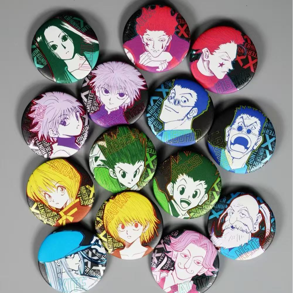 全职猎人全职猎人JS浮雕风吧唧第一弹