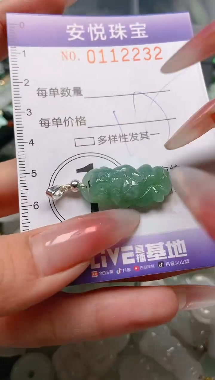 【闪购商品】翡翠颈饰未镶嵌闪购0112232