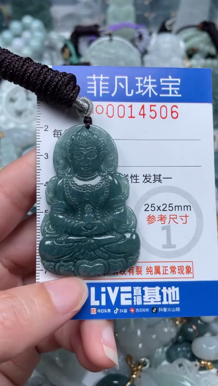 颈饰未镶嵌翡翠14506