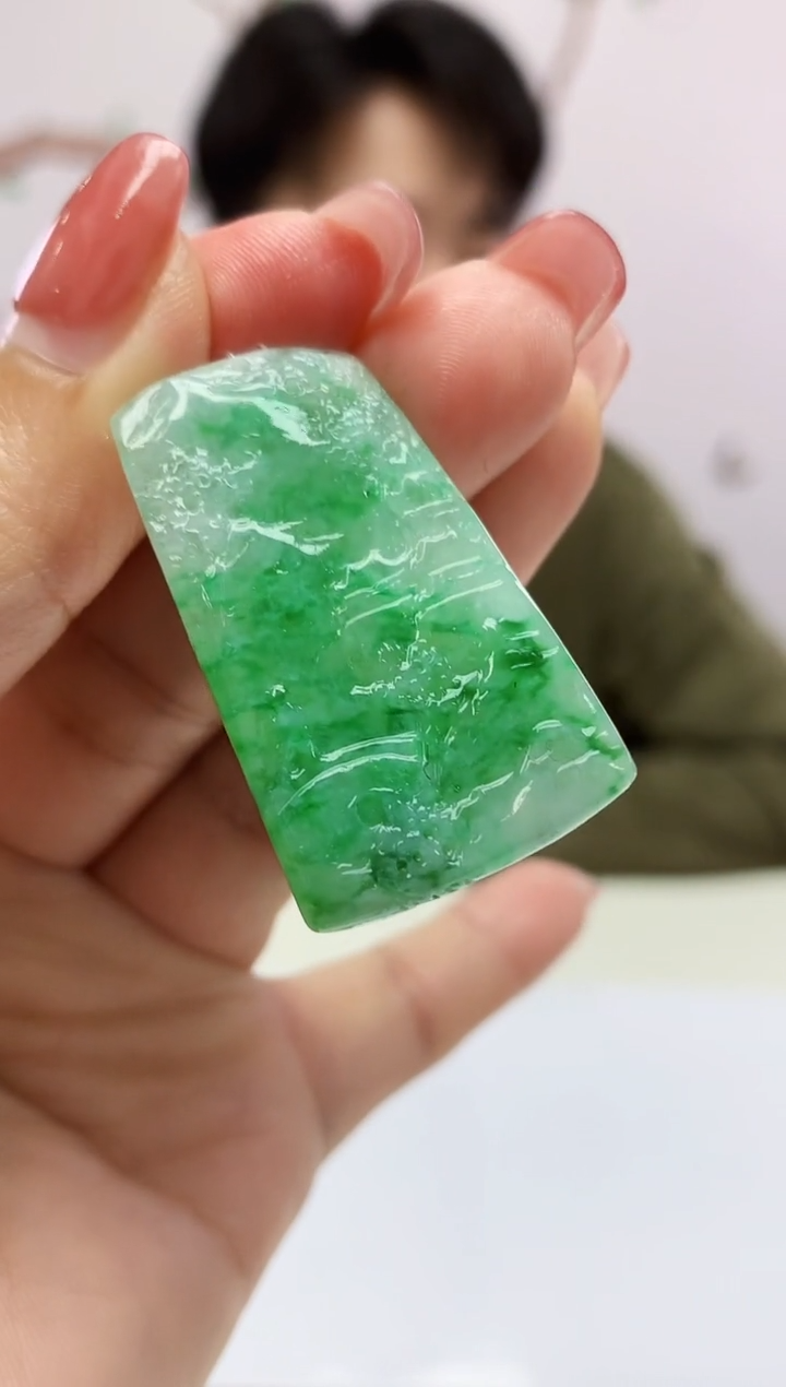 定制翡翠未镶嵌888xm-毛货山水88