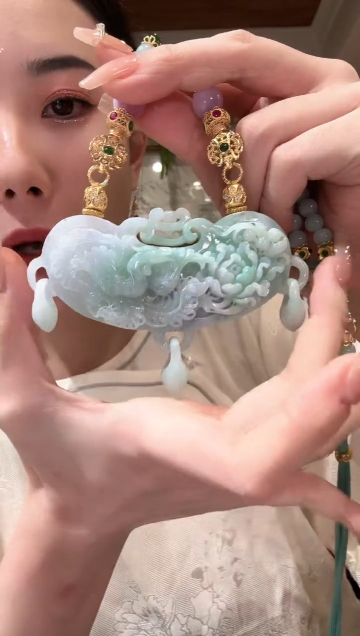 【闪购商品】翡翠颈饰未镶嵌国风