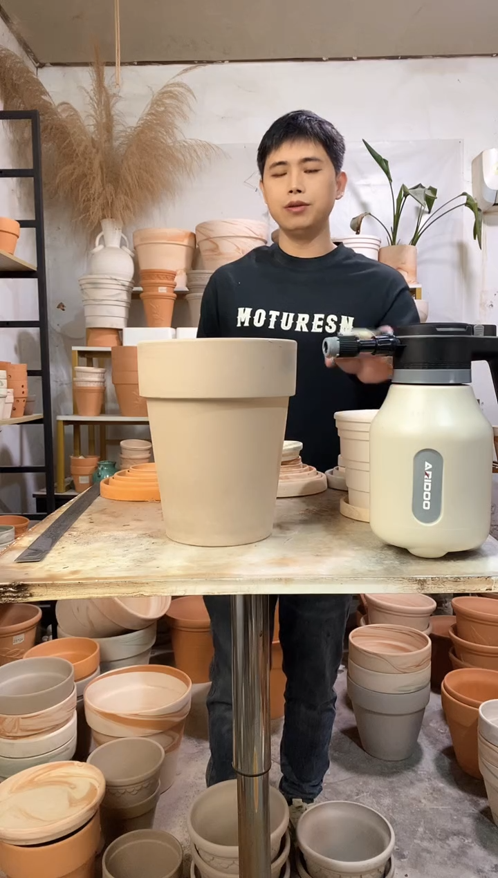 瑕疵无售后20*25灰陶反比例 1盆无托