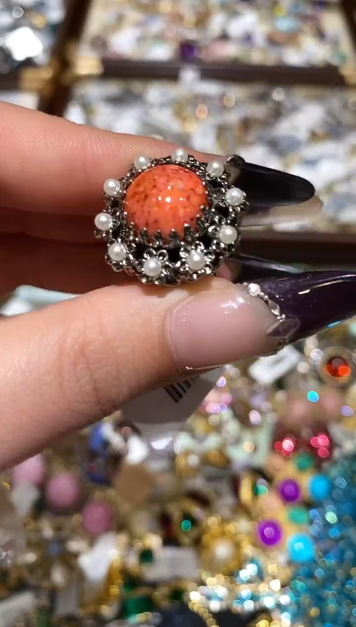 纯铜合金琉璃楚楚珠宝中古甄选不退换