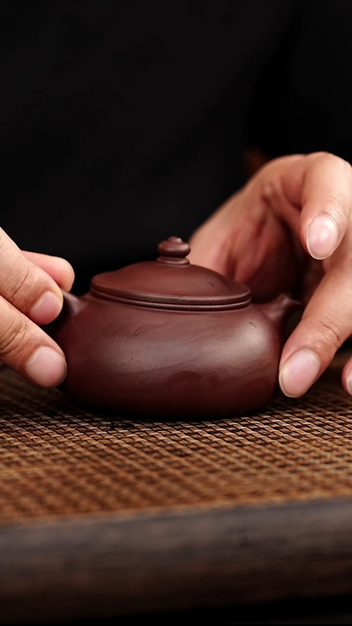 紫砂茶案宜兴悦茗壶紫砂  寒江 紫泥