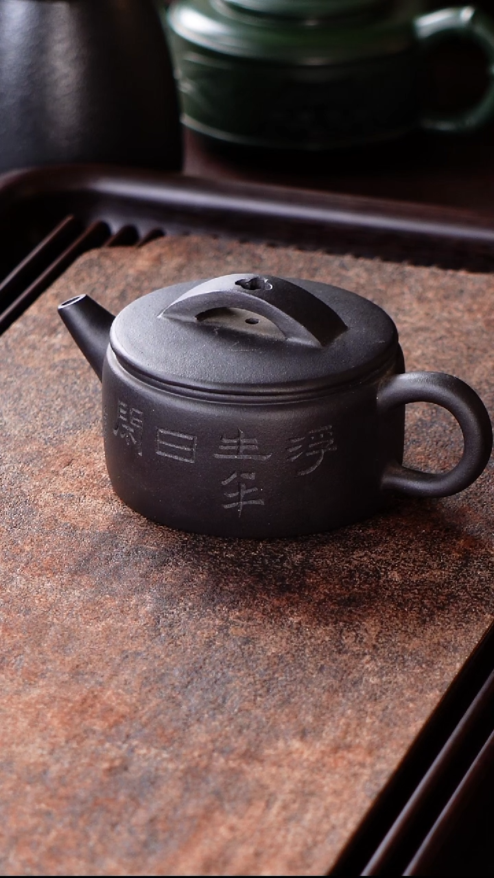 茶壶紫砂21汉瓦壶