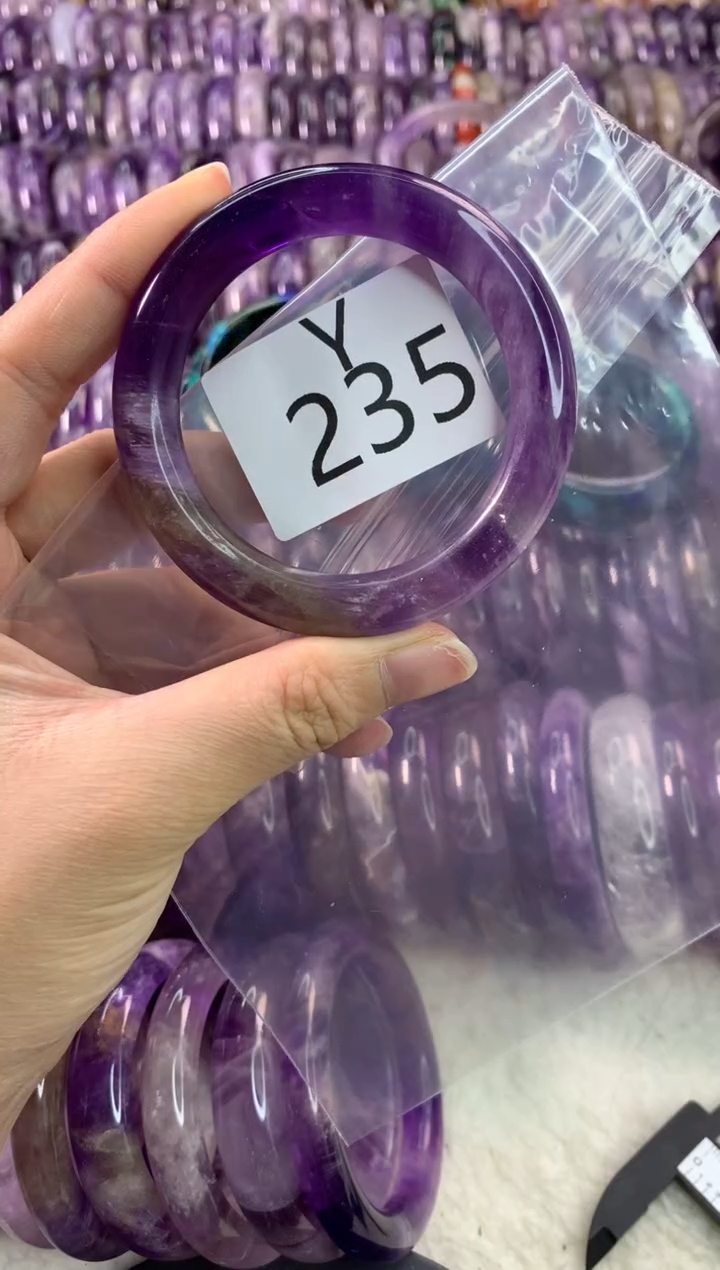 【闪购商品】水晶水晶手镯Y未镶嵌235-50