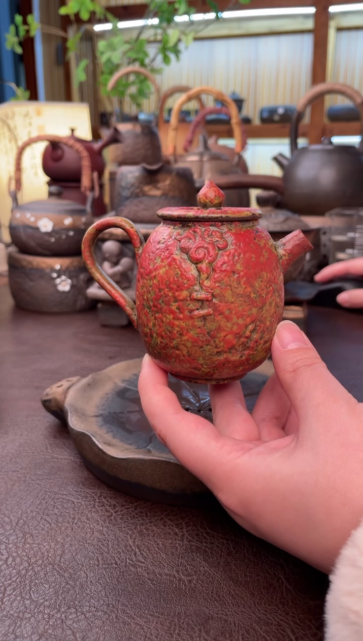 【闪购商品】瓷片瓷野粗陶茶具