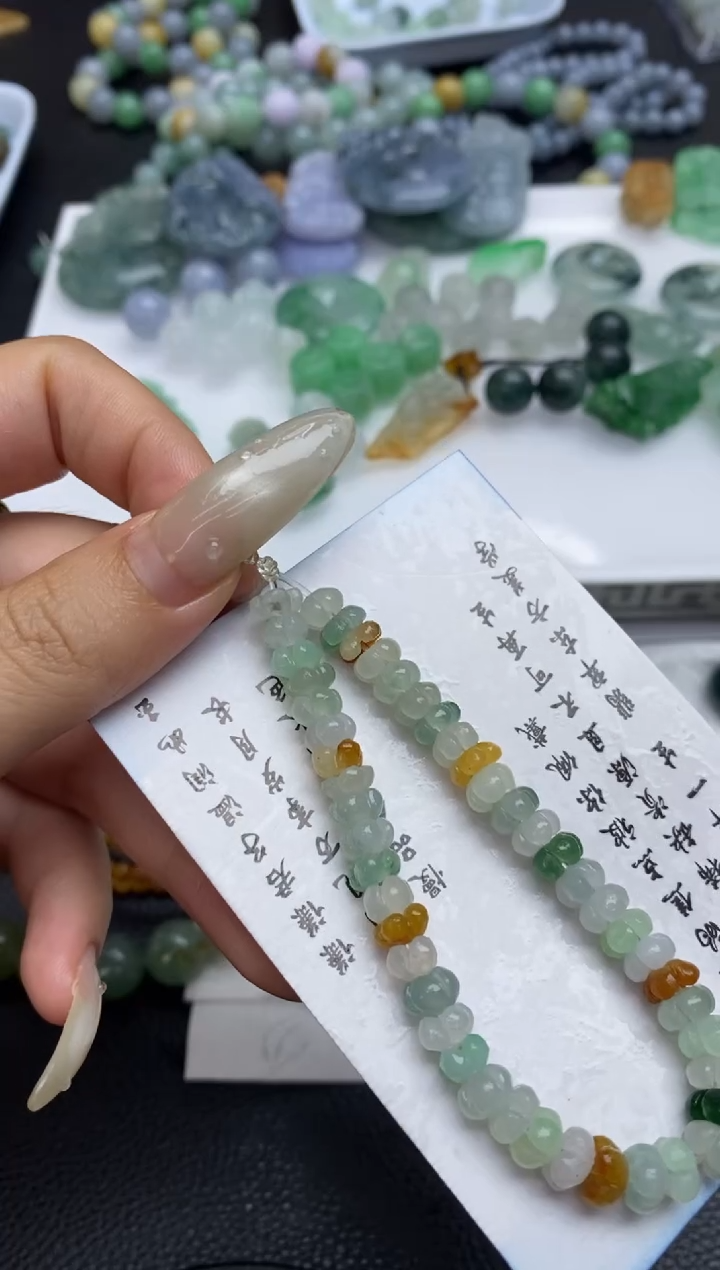 未镶嵌定制翡翠彩*飞翡翠毛货~