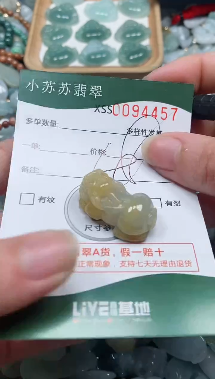 【闪购商品】翡翠颈饰未镶嵌闪购商品0094457