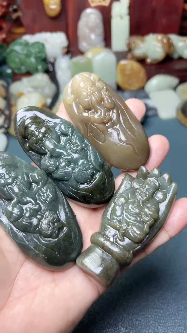 未镶嵌和田玉把件4