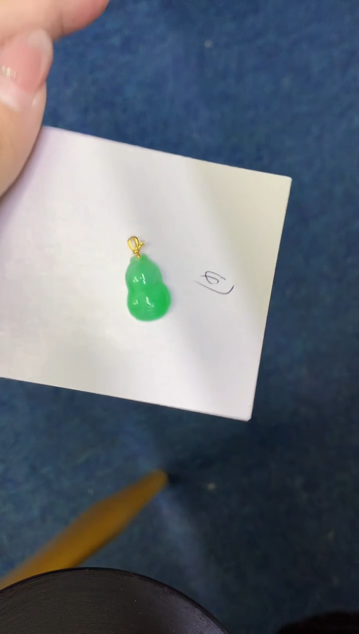 【闪购商品】翡翠颈饰18K金镶嵌000000000000