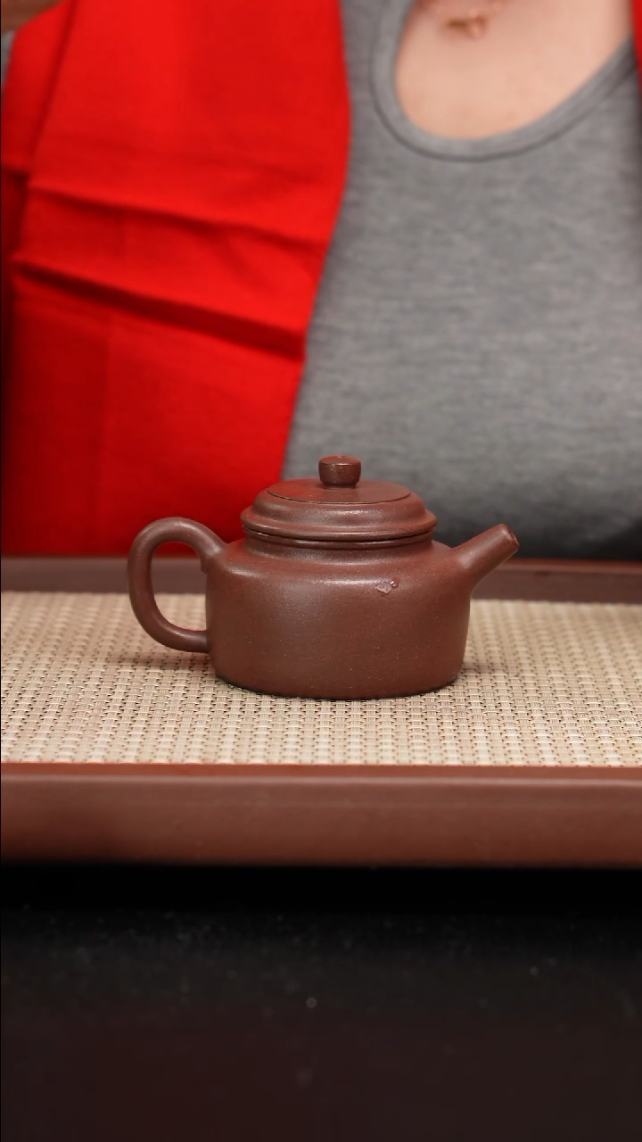 【闪购商品】紫砂茶壶全手工底曹青德钟140