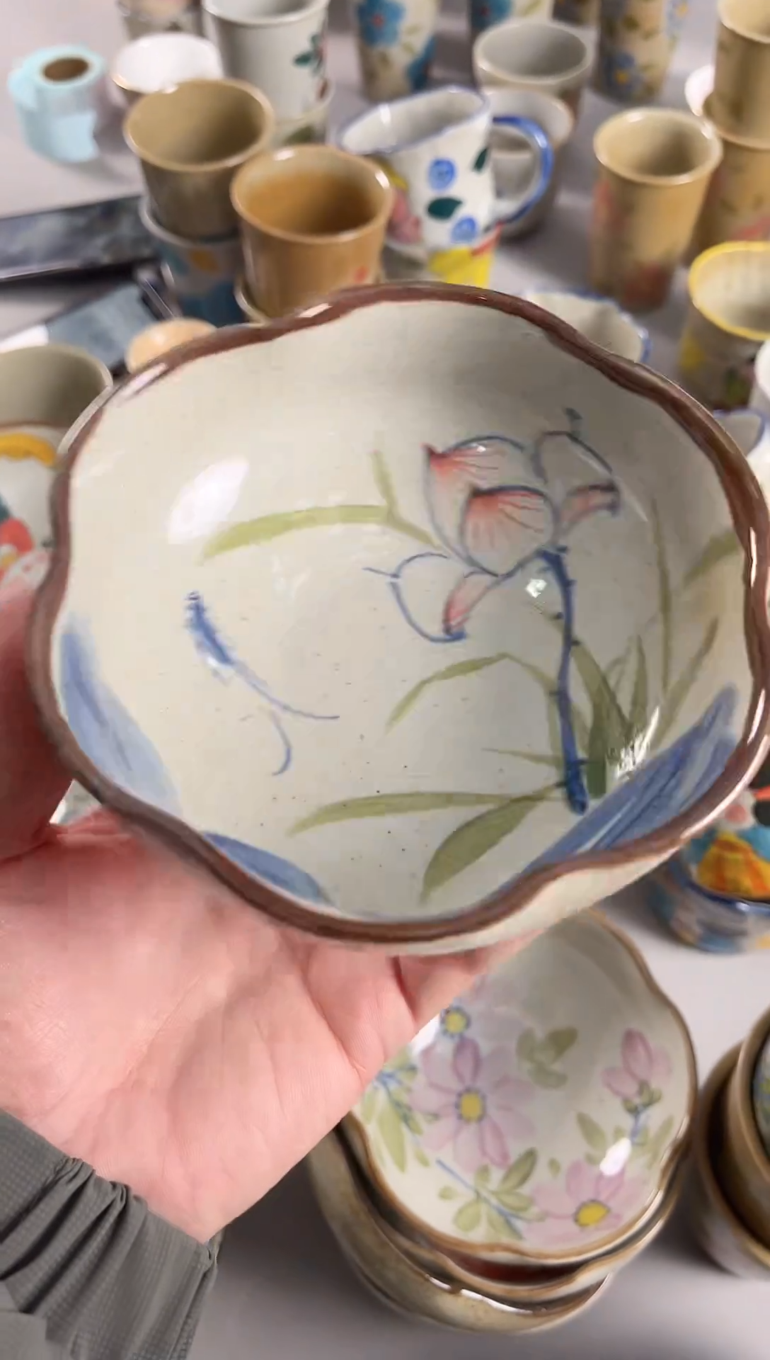 【闪购商品】瓷片景德镇手绘高温釉下彩