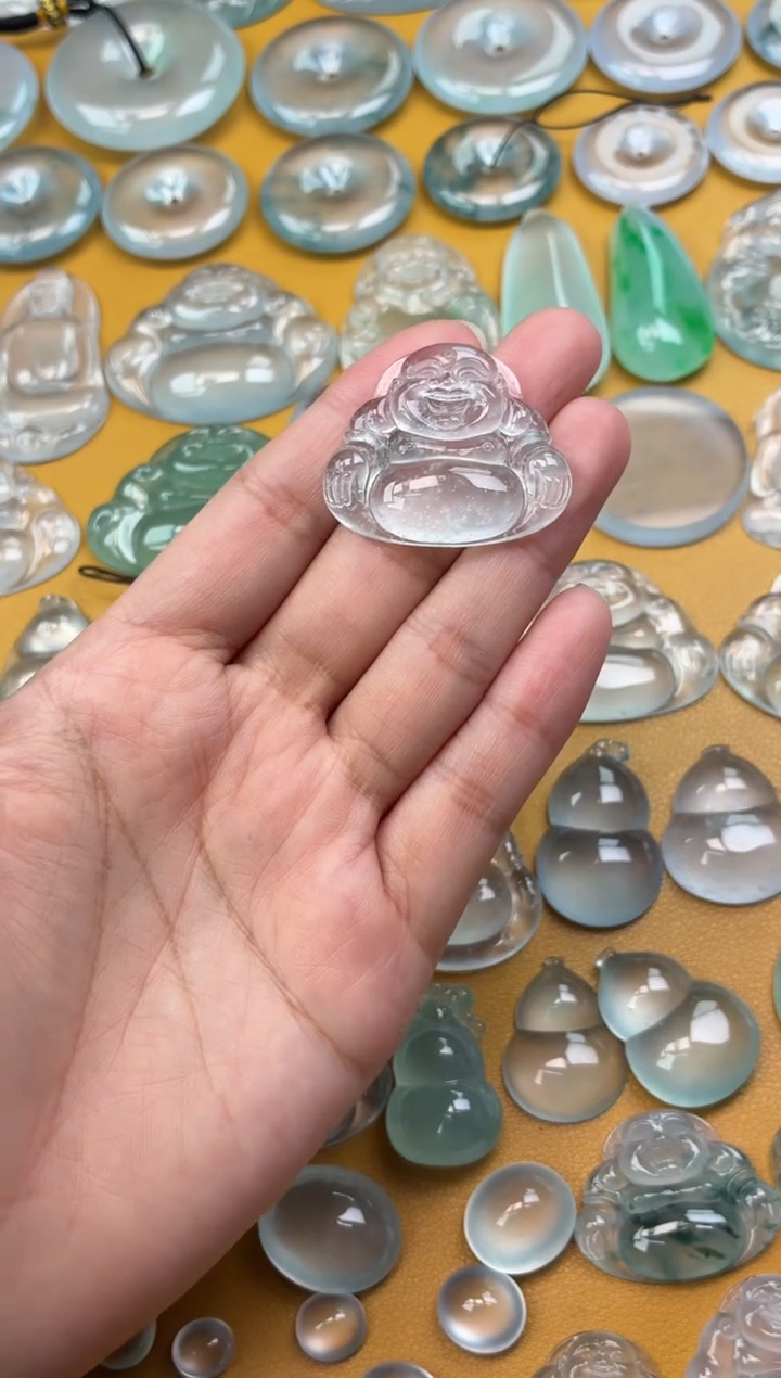 吊坠(不含链)未镶嵌翡翠63 佛公 28.6 34.4 5.5