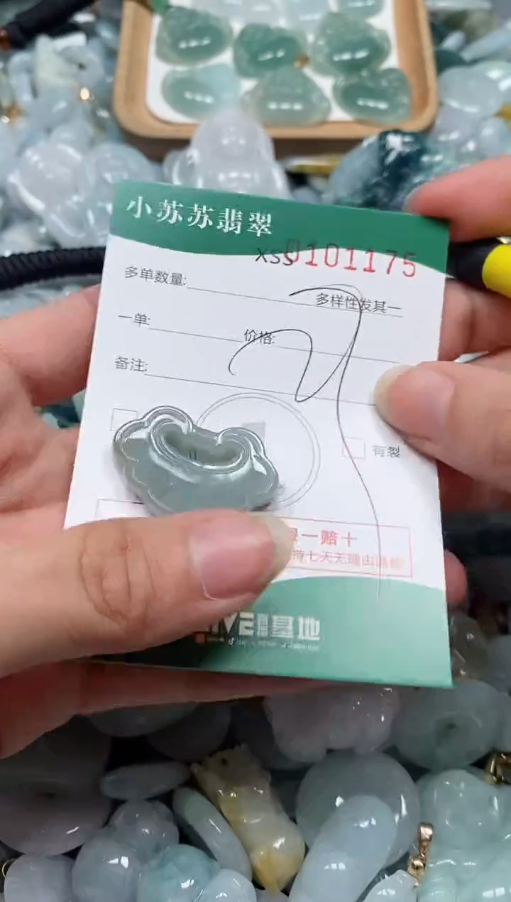 【闪购商品】翡翠颈饰未镶嵌闪购商品0101175