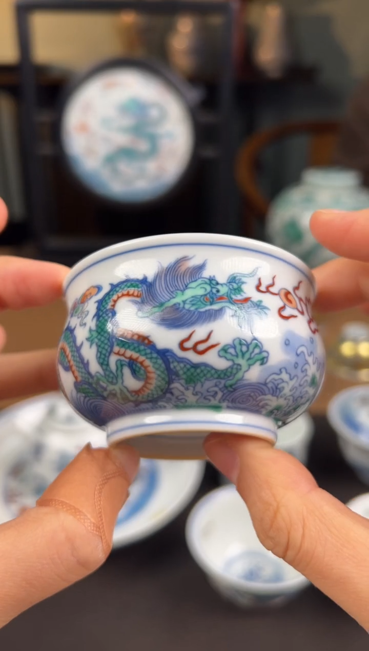 【闪购商品】瓷片               涂杏花