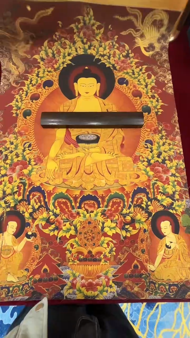 卷轴画唐卡16075