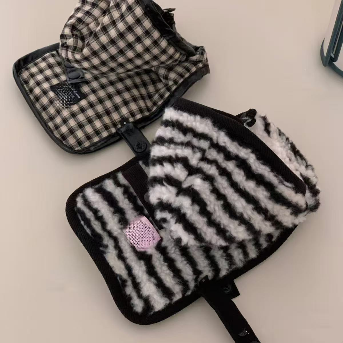 宠物服狗狗秋冬棉服格子软糯糯保暖舒适棉服外套